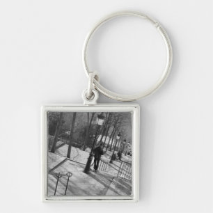 Europe, France, Paris, Montmartre: Morning on Keychain