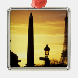 Europe, France, Paris, Place de Concorde. Metal Ornament