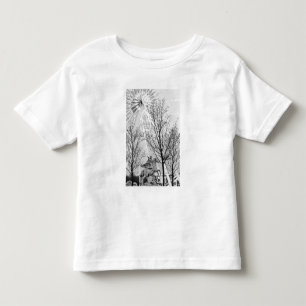 Europe, France, Paris. Statue and Ferris Wheel, Toddler T-shirt
