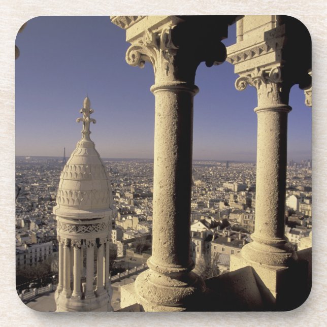 Europe, France, Paris, View of Paris through Coaster (Front)