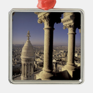 Europe, France, Paris, View of Paris through Metal Ornament