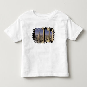 Europe, France, Paris, View of Paris through Toddler T-shirt