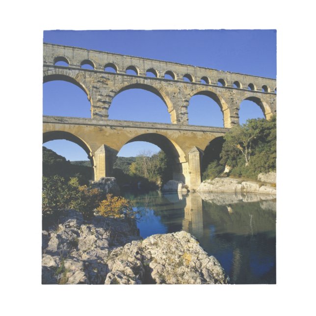 Europe, France, Pont du Gard. Pont du Gard, Notepad (Front)