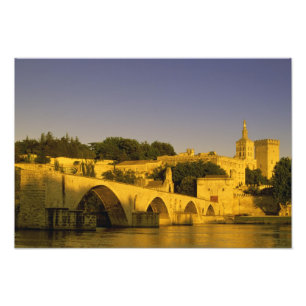 Europe, France, Provence, Avignon. Pont St, 2 Photo Print