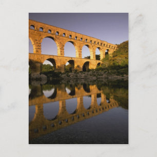 Europe, France, Provence, Gard. Pont du Gard, Postcard