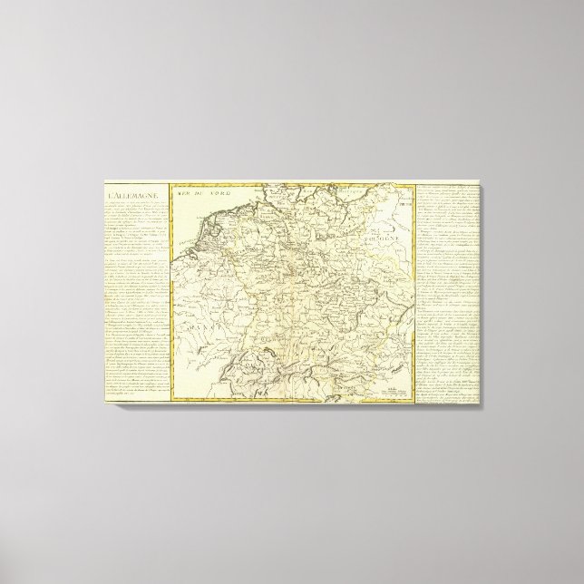 Europe, Germany, Austria Canvas Print (Front)