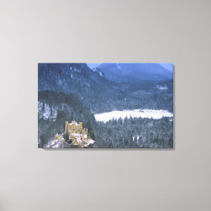 Europe, Germany, Bayern, Hohenschwangau Canvas Print