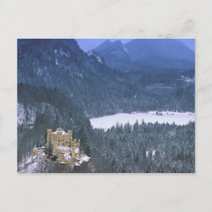 Europe, Germany, Bayern, Hohenschwangau Postcard