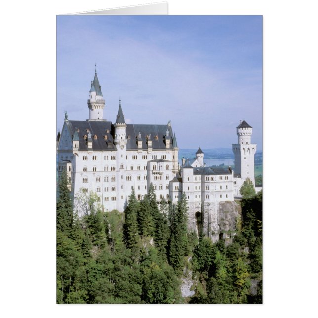 Europe, Germany, Neuschwanstein Castle, built (Front)