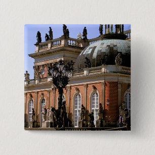 Europe, Germany, Potsdam. Parc Sanssouci, Neus 2 Inch Square Button
