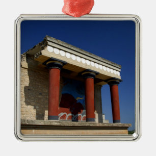 Europe, Greece, Crete (aka Kriti), Heraklion 2 Metal Ornament