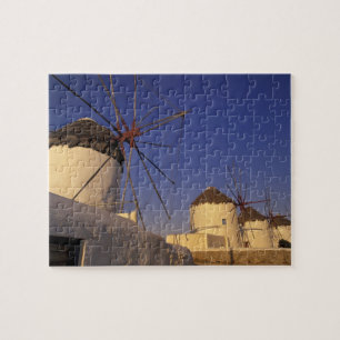 Europe, Greece, Cyclades Islands, Mykonos, 2 Jigsaw Puzzle