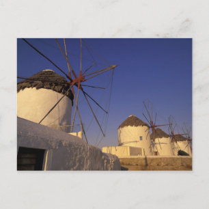 Europe, Greece, Cyclades Islands, Mykonos, 2 Postcard