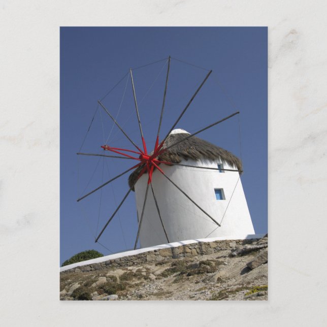 Europe, Greece, Mykonos. 3 Postcard (Front)