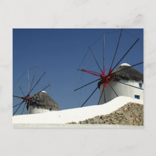 Europe, Greece, Mykonos. Postcard