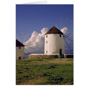 Europe, Greece, Mykonos. White-washed