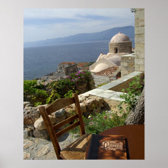 Europe, Greece, Peloponnese, Monemvasia (single Poster (Front)