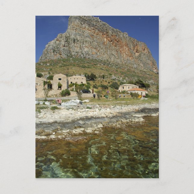 Europe, Greece, Peloponnese, Monemvasia. The 2 Postcard (Front)