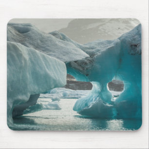 Europe, Iceland, JokUSArlon. Iceberg Formations Mouse Pad