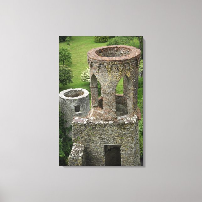 Europe, Ireland, Blarney Castle. THIS IMAGE Canvas Print (Front)