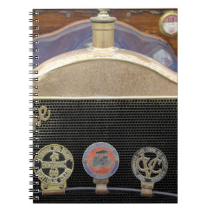 Europe, Ireland, Dublin. Vintage auto, White Notebook