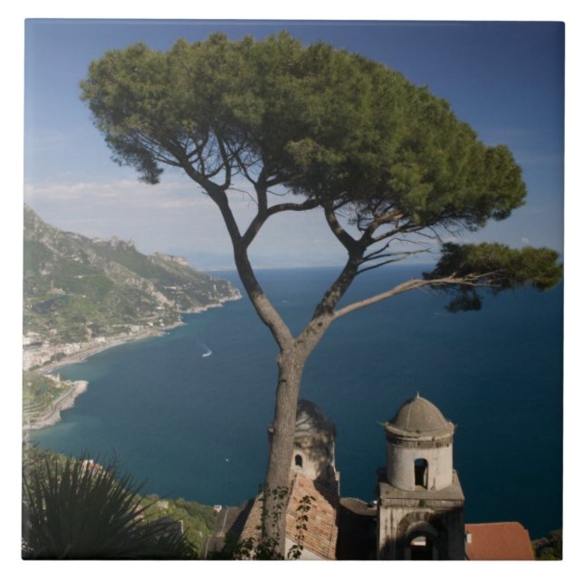 Europe, Italy, Campania, (Amalfi Coast), 2 Tile (Front)