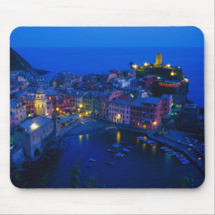 Europe, Italy, Cinque Terre, Vernazza. Hillside Mouse Pad