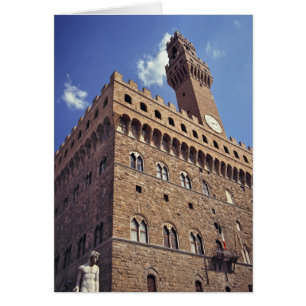 Europe, Italy, Florence. The medieval Plazzo