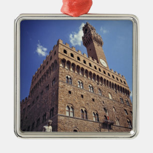 Europe, Italy, Florence. The medieval Plazzo Metal Ornament