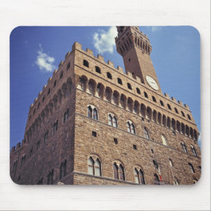 Europe, Italy, Florence. The medieval Plazzo Mouse Pad
