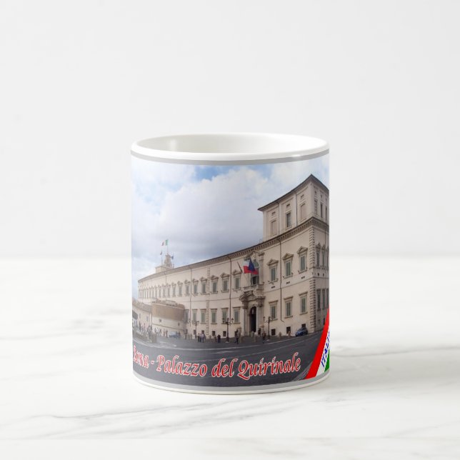 Europe - Italy - Lazio - Rome - Quirinal Palace - Coffee Mug (Center)