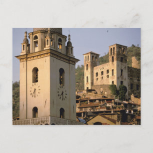 Europe, Italy, Liguria, Dolceacqua: Riviera di Postcard