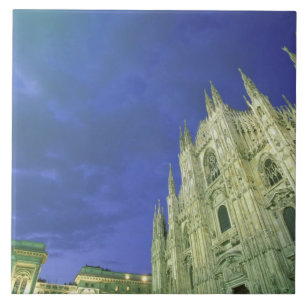 Europe, Italy, Lombardia, Milan. The Duomo, Tile