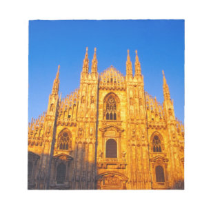 Europe, Italy, Milan, Cathedral of Milan Notepad