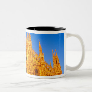 Europe, Italy, Milan, Cathedral of Milan Two-Tone Coffee Mug