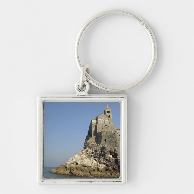 Europe, Italy, Portovenere aka Porto Venere. 3 Keychain (Front)