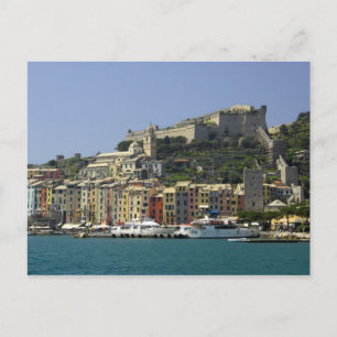 Europe, Italy, Portovenere aka Porto Venere. Postcard