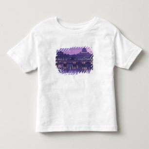Europe, Italy, Rome. St. Peter's and Ponte Sant Toddler T-shirt