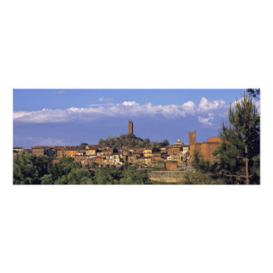 Europe, Italy, San Miniato. Beneath a wide, Photo Print