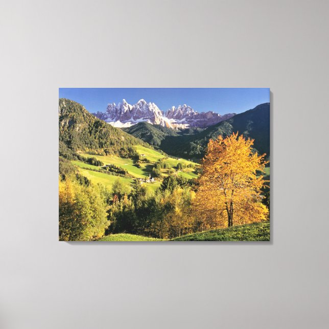 Europe, Italy, Santa Magdalena. The tiny Canvas Print (Front)