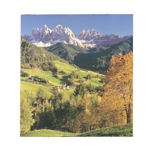 Europe, Italy, Santa Magdalena. The tiny Notepad (Front)