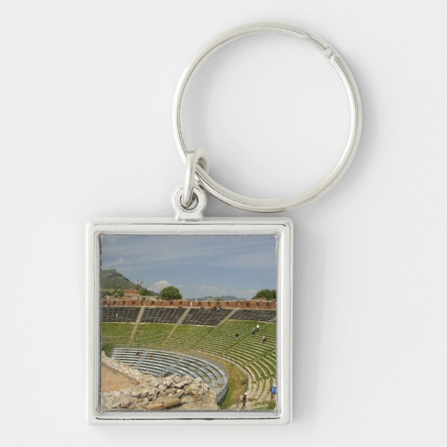 Europe, Italy, Sicily, Taormina. 3rd century 2 Keychain (Front)