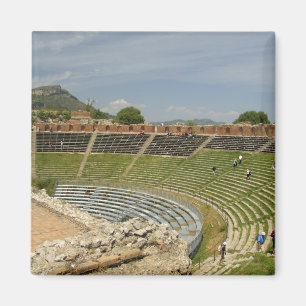 Europe, Italy, Sicily, Taormina. 3rd century 2 Magnet