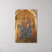Europe, Italy, Sicily, Taormina. Madonna & child