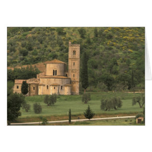 Europe, Italy, Tuscany. Abbazia di Sant'Antimo,