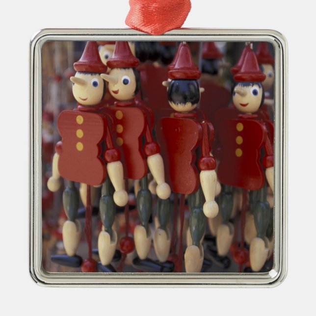 Europe, Italy, Tuscany, Collodi, Home of Metal Ornament (Front)