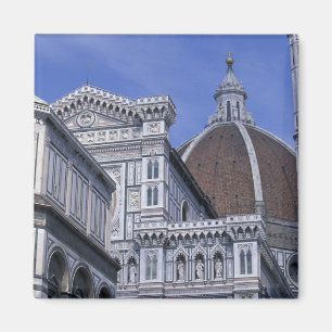 Europe, Italy, Tuscany, Florence. Piazza del 2 Magnet