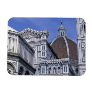 Europe, Italy, Tuscany, Florence. Piazza del 2 Magnet