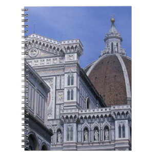 Europe, Italy, Tuscany, Florence. Piazza del 2 Notebook