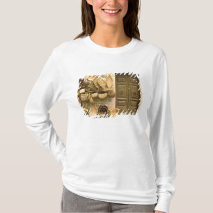 Europe, Italy, Tuscany, Montalcino. Basket T-Shirt